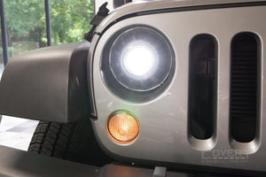 2007-2018 Jeep Wrangler Retrofit Projector Kit Led Light