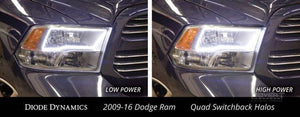 2009-2010 Dodge Ram Quad Switchback Led Halos Light