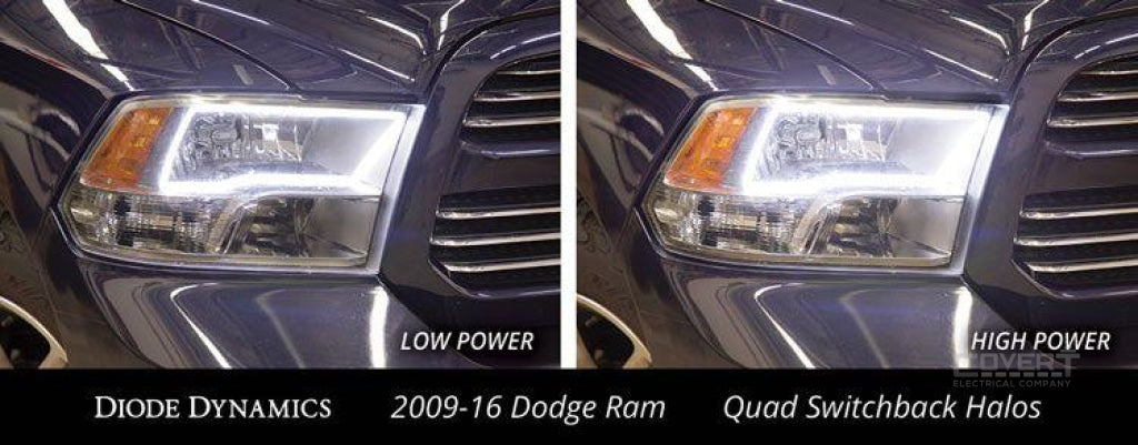 2011-2018 Ram Quad Switchback Led Halos Light