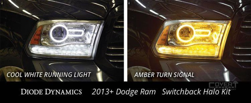 2013-2018 Dodge Ram Switchback Led Halos Light