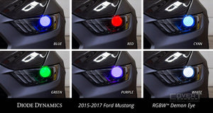 2015-2017 Ford Mustang Multicolor Demon Eye Kit Led Light
