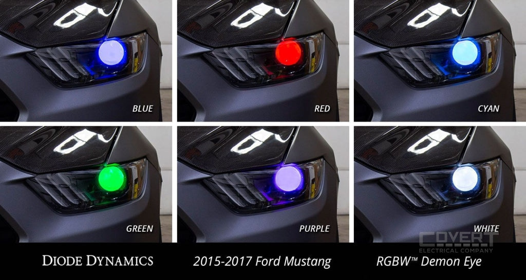 2015-2017 Ford Mustang Multicolor Demon Eye Kit Led Light