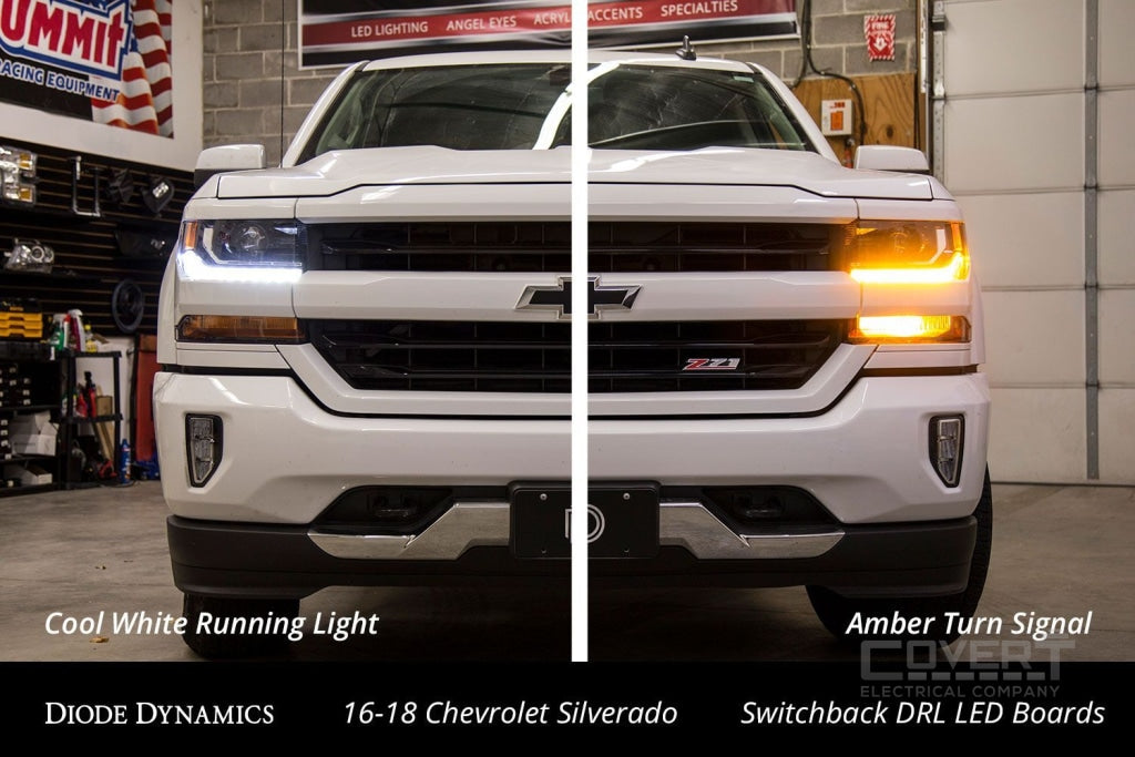 2016-2018 Chevrolet Silverado Drl Led Boards Light