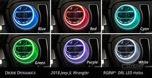 2018-2020 Jeep Jl Wrangler Hd Led Halos Light