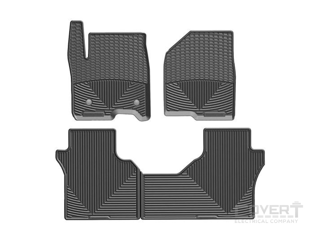 2020 Chevrolet Silverado 2500/3500 & GMC Sierra 2500/3500 All-Weather Floor Mats