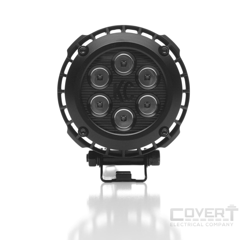 4 Round Lzr Led Pair Pack System - Black Light