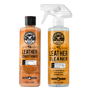 LEATHER CLEANER & CONDITIONER COMPLETE LEATHER CARE KIT