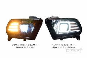 Ford Mustang (10-14): Xb Led Headlights Headlight Assemblies