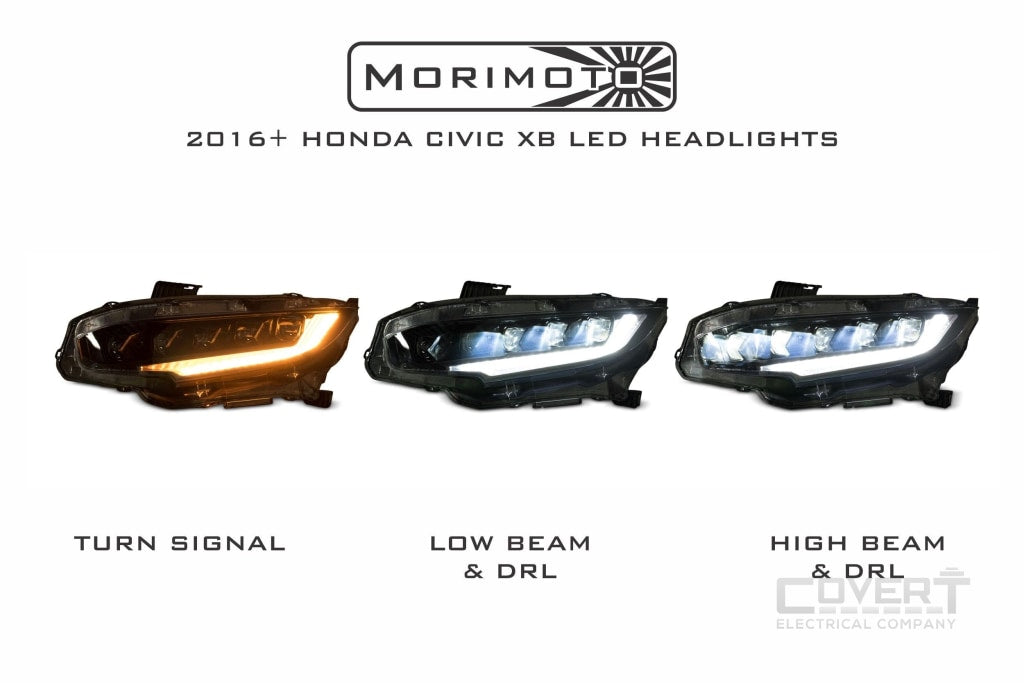Honda Civic (16+): Xb Led Headlights Headlight Assemblies