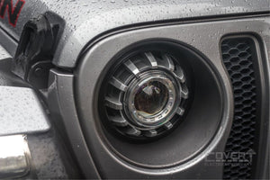 Jeep Wrangler Jl (18+): 7 Led Headlight Adapters Headlight Assemblies