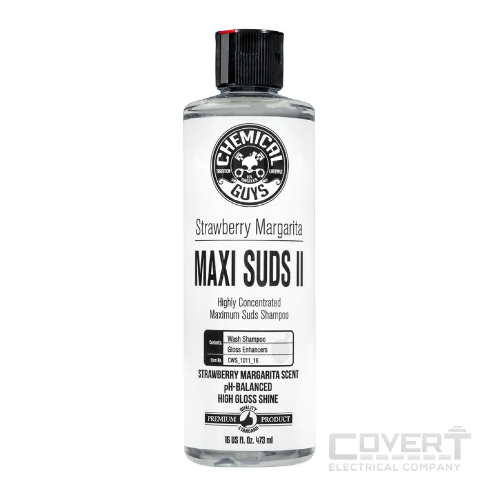 Chemical Guys Maxi-Suds II Car Wash Soap - Strawberry Margarita Scent, 1 Gallon