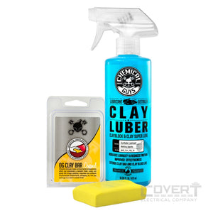 Og Clay Bar & Luber Synthetic Lubricant Kit Light/medium Duty Car Wash