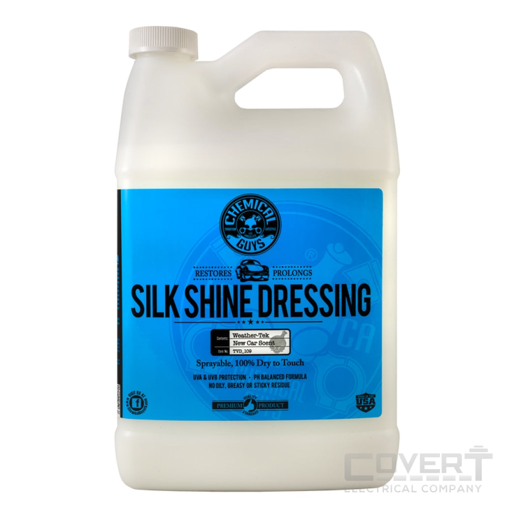 Silk Shine Vinyl Rubber Plastic Satin Protectant Dressing Car Wash