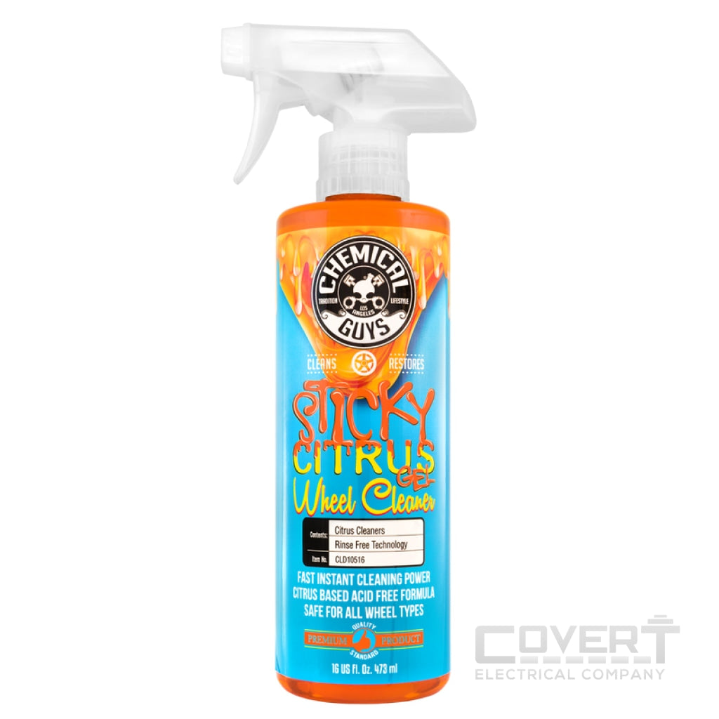 Sticky Citrus Wheel Cleaner Gel Car Wash