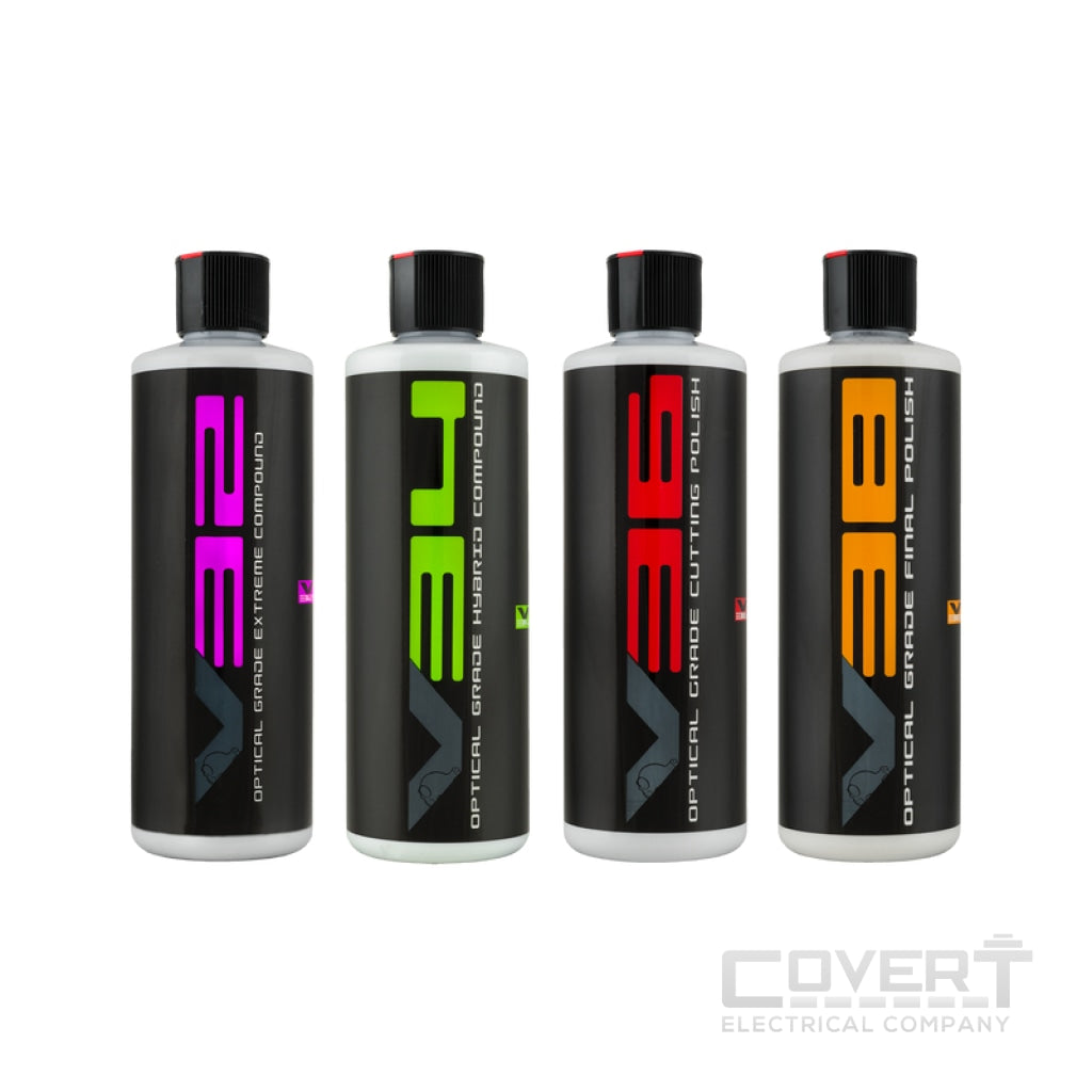 V Line Polish & Compound Kit For Light To Heavy Swirls Scratches Car Wash